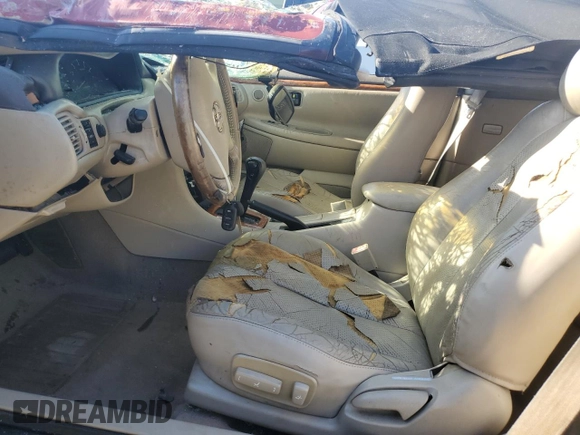 2002 Toyota Solara SE with VIN 2T1FF28P92C601938, listed as a Copart auction lot 50042595 with Not Provided miles and Salvage Title. Bid and sale history available at DreamBid. Image 7.