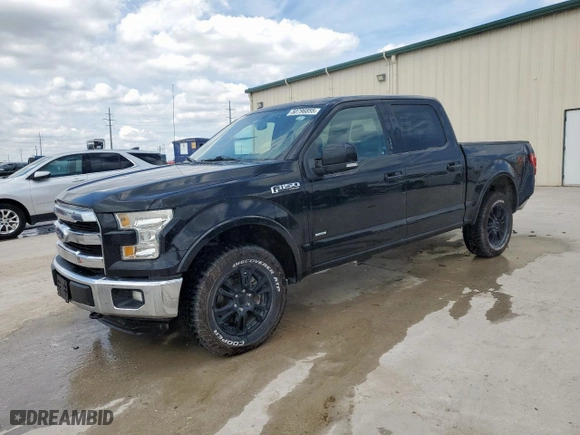 2016 Ford F-150 XLT with VIN 1FTEW1EP1GKD81128, listed as a Copart auction lot 50796855 with 161,544 mi miles and Salvage Title. Bid and sale history available at carsss.com. Image 1.