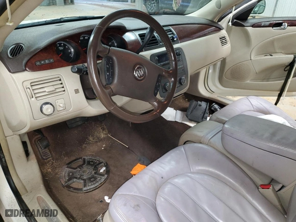 2009 Buick Lucerne CXL-4 with VIN 1G4HD57M79U121901, listed as a Copart auction lot 87211044 with 0 mi miles and Salvage Title. Bid and sale history available at carsss.com. Image 8.