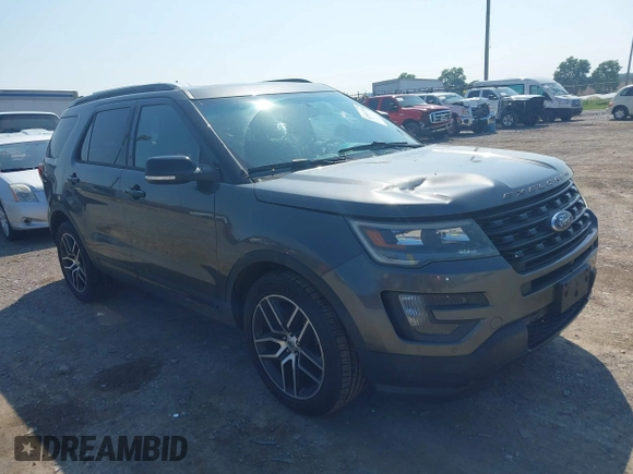 2016 Ford Explorer Sport z VIN 1FM5K8GT4GGA81919, wystawiony jako IAAI lot #42411388 z przebiegiem 110 354 mil mil oraz . Historia ofert i sprzedaży dostępna na DreamBid. Obrazek 1.