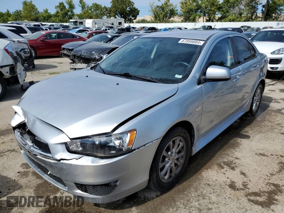 2013 Mitsubishi Lancer ES with VIN JA32U2FU7DU023372, listed as a Copart auction lot 67899084 with 110,567 mi miles and Salvage Title. Bid and sale history available at carsss.com. Image 1.