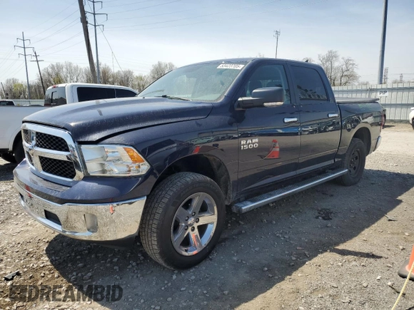2016 Ram 1500 Big Horn z VIN 1C6RR7LG3GS377068, wystawiony jako Copart lot #53423705 z przebiegiem 121 951 mil mil oraz Szkoda całkowita • Salvage title. Historia ofert i sprzedaży dostępna na DreamBid. Obrazek 1.