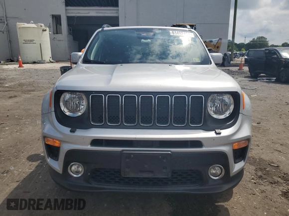 2020 Jeep Renegade Latitude with VIN ZACNJBBB2LPL39688, listed as a Copart auction lot 61492495 with 76,857 mi miles and Salvage title. Bid and sale history available at DreamBid. Image 5.