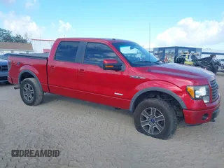 2012 Ford F-150 XL with VIN 1FTFW1ET7CFC32579, listed as a IAAI auction lot 41587440 with 234,529 mi miles. Bid and sale history available at carsss.com. Image 1.
