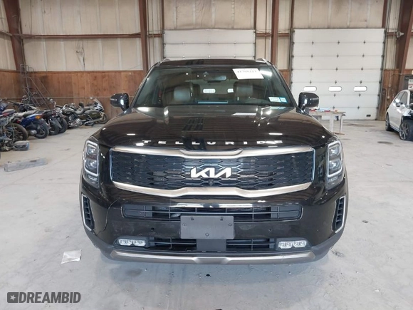 2022 Kia Telluride SX with VIN 5XYP5DHC8NG199158, listed as a IAAI auction lot 41768224 with 53,160 mi miles. Bid and sale history available at carsss.com. Image 12.