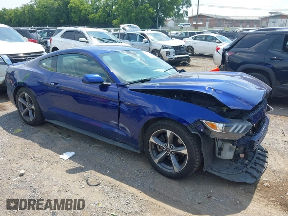 2015 Ford Mustang V6 with VIN 1FA6P8AM3F5317116, listed as a IAAI auction lot 42589414 with 129,321 mi miles and . Bid and sale history available at DreamBid. Image 1.