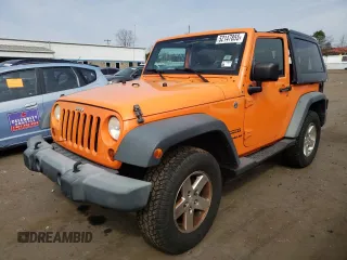 2012 Jeep Wrangler Sport z VIN 1C4AJWAG2CL246325, wystawiony jako Copart lot #52147855 z przebiegiem 192 202 mil mil oraz Szkoda całkowita • Salvage title. Historia ofert i sprzedaży dostępna na DreamBid. Obrazek 1.