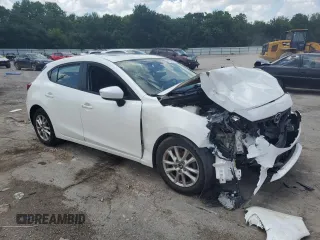 2015 Mazda 3 i Touring with VIN 3MZBM1L7XFM154245, listed as a Copart auction lot 61571995 with Not provided miles and Salvage title. Bid and sale history available at DreamBid. Image 4.