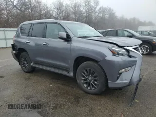 2023 Lexus GX with VIN JTJAM7BX6P5384551, listed as a Copart auction lot 50971765 with 21,255 mi miles and Salvage Title. Bid and sale history available at carsss.com. Image 4.