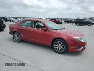 2011 Ford Fusion SEL with VIN 3FAHP0JG6BR225705, listed as a Copart auction lot 51157335 with 134,139 mi miles and Salvage Title. Bid and sale history available at carsss.com. Image 4.