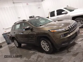 2015 Jeep Cherokee Sport with VIN 1C4PJMAB9FW595102, listed as a IAAI auction lot 41718244 with 95,059 mi miles. Bid and sale history available at carsss.com. Image 13.
