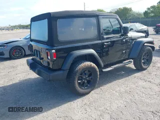 2021 Jeep Wrangler Sport z VIN 1C4GJXAN7MW796019, wystawiony jako IAAI lot #42172407 z przebiegiem 34 128 mil mil oraz . Historia ofert i sprzedaży dostępna na DreamBid. Obrazek 4.