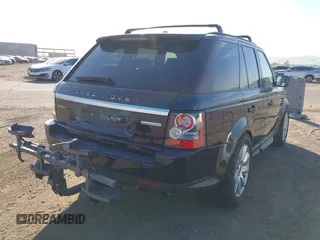 2013 Land Rover Range Rover Sport HSE LUX with VIN SALSK2D47DA777473, listed as a IAAI auction lot 42009124 with 1 mi miles. Bid and sale history available at carsss.com. Image 4.