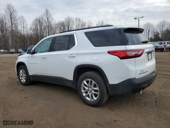 2021 Chevrolet Traverse LT Cloth with VIN 1GNEVGKW2MJ188769, listed as a Copart auction lot 47722285 with 48,169 mi miles and Salvage Title. Bid and sale history available at carsss.com. Image 2.