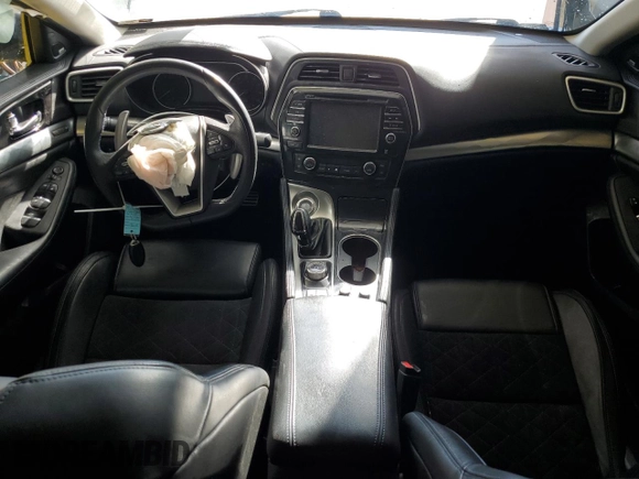 2018 Nissan Maxima SR with VIN 1N4AA6AP7JC388396, listed as a Copart auction lot 77126144 with 78,771 mi miles and Clean Title. Bid and sale history available at carsss.com. Image 8.