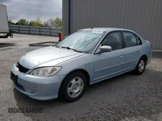 2004 Honda Civic with VIN JHMES96684S017346, listed as a Copart auction lot 51012545 with 171,968 mi miles and Salvage Title. Bid and sale history available at carsss.com. Image 1.