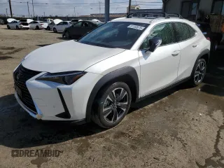 2024 Lexus UX with VIN JTHX6JBHXR2168962, listed as a Copart auction lot 51153075 with 7,080 mi miles and Salvage Title. Bid and sale history available at carsss.com. Image 1.