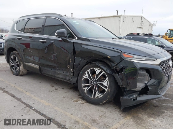 2019 Hyundai Santa Fe Ultimate with VIN 5NMS5CAA8KH019109, listed as a IAAI auction lot 41120391 with 101,829 mi miles and . Bid and sale history available at DreamBid. Image 6.