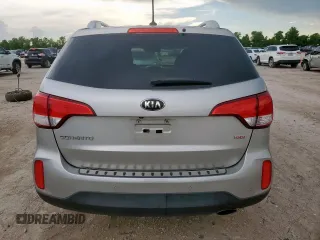 2015 Kia Sorento LX with VIN 5XYKTCA61FG617141, listed as a Copart auction lot 62824255 with 105,796 mi miles and Clean title. Bid and sale history available at DreamBid. Image 6.