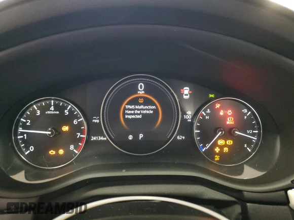 2022 Mazda 3 Premium with VIN 3MZBPADL3NM317206, listed as a Copart auction lot 76184724 with 24,134 mi miles and Salvage Title. Bid and sale history available at DreamBid. Image 9.