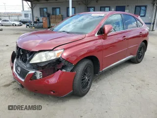 2011 Lexus RX 350 with VIN 2T2ZK1BA9BC046329, listed as a Copart auction lot 56944585 with 133,141 mi miles and Salvage title. Bid and sale history available at DreamBid. Image 1.