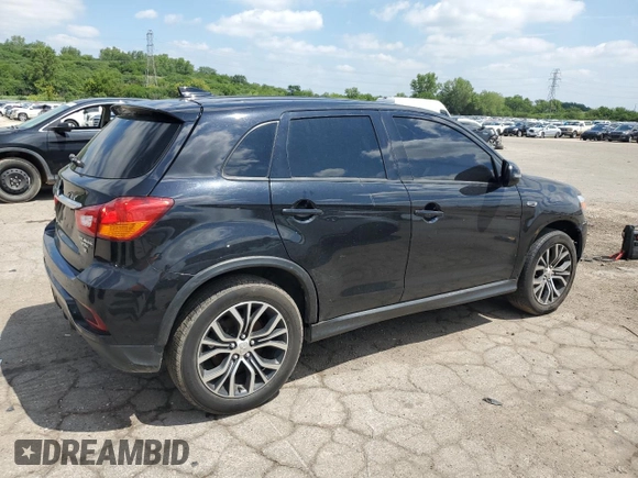 2018 Mitsubishi Outlander SE with VIN JA4AP3AW5JU012623, listed as a Copart auction lot 65061395 with 147,878 mi miles and Clean title. Bid and sale history available at DreamBid. Image 3.