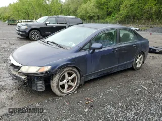 2011 Honda Civic LX with VIN 2HGFA1F59BH538888, listed as a Copart auction lot 55765545 with 168,219 mi miles and Salvage Title. Bid and sale history available at DreamBid. Image 1.