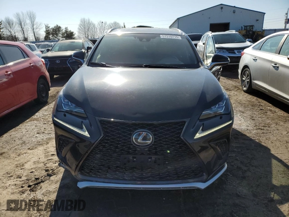 2018 Lexus NX with VIN JTJBARBZ6J2178830, listed as a Copart auction lot 51310715 with 121,059 mi miles and Salvage Title. Bid and sale history available at carsss.com. Image 5.