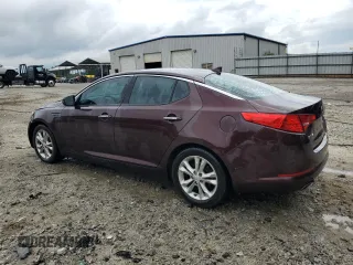 2013 Kia Optima EX with VIN 5XXGN4A78DG150560, listed as a Copart auction lot 59617265 with 212,739 mi miles and Salvage title. Bid and sale history available at DreamBid. Image 2.