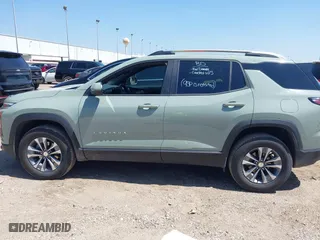 2025 Chevrolet Equinox FWD LT with VIN 3GNAXHEG8SL166901, listed as a IAAI auction lot 41879511 with 10,119 mi miles. Bid and sale history available at carsss.com. Image 14.