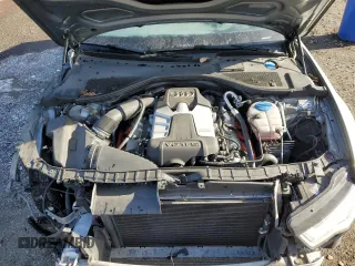 2013 Audi A6 3.0T Prestige with VIN WAUHGAFC9DN008402, listed as a Copart auction lot 88775485 with 54,220 mi miles and Salvage Title. Bid and sale history available at carsss.com. Image 11.