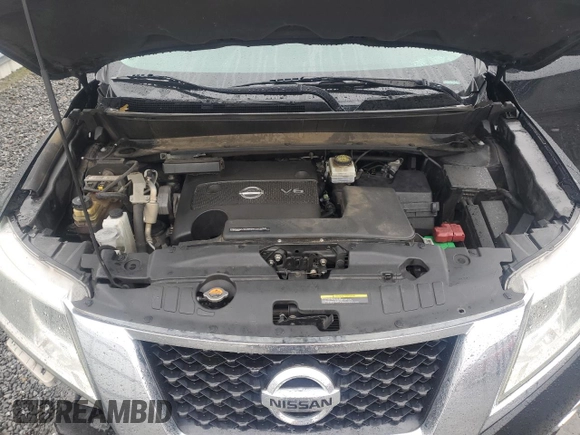 2016 Nissan Pathfinder SV with VIN 5N1AR2MNXGC617017, listed as a Copart auction lot 44770425 with 213,751 mi miles and Salvage Title. Bid and sale history available at carsss.com. Image 11.