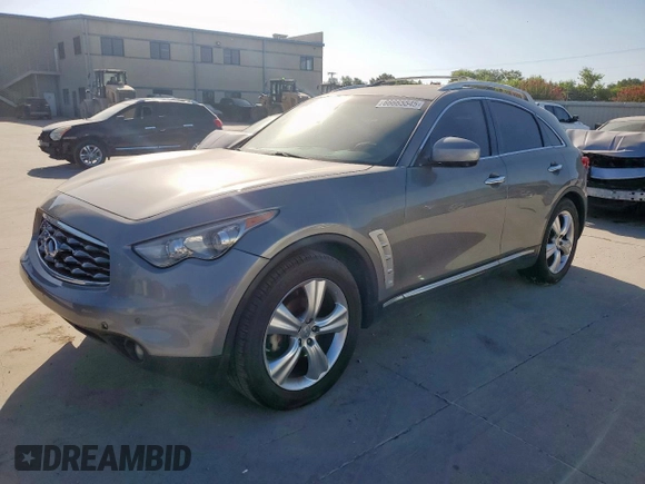 2009 Infiniti FX with VIN JNRAS18U99M104892, listed as a Copart auction lot 66665545 with 284,876 mi miles and Clean title. Bid and sale history available at DreamBid. Image 1.