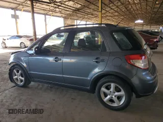 2008 Suzuki SX4 with VIN JS2YB413X85108496, listed as a Copart auction lot 76107604 with 104,241 mi miles and Salvage Title. Bid and sale history available at carsss.com. Image 2.