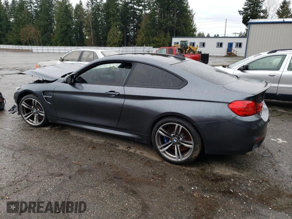 2015 BMW M4 with VIN WBS3R9C52FK330792, listed as a Copart auction lot 46310184 with 0 mi miles. Bid and sale history available at carsss.com. Image 2.