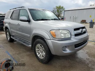 2006 Toyota Sequoia SR5 with VIN 5TDBT44AX6S272135, listed as a Copart auction lot 51696105 with 273,936 mi miles and Salvage Title. Bid and sale history available at DreamBid. Image 4.