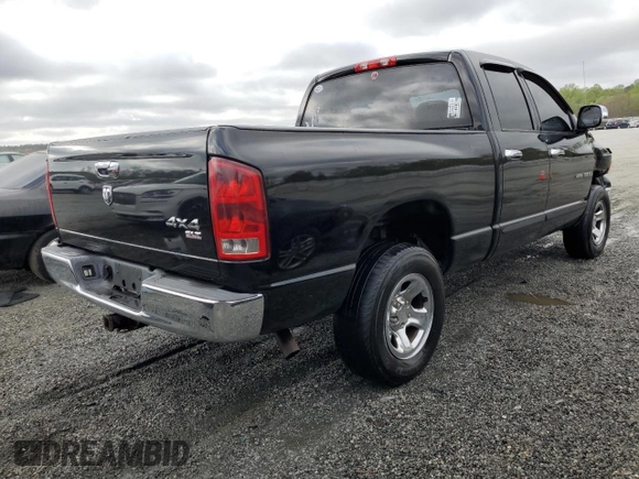 2005 Dodge 1500 SLT with VIN 1D7HU18D65S216800, listed as a Copart auction lot 51953825 with Not Provided miles and Salvage Title. Bid and sale history available at DreamBid. Image 3.