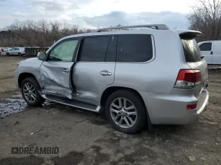 2013 Lexus LX 570 with VIN JTJHY7AX3D4113081, listed as a Copart auction lot 86728574 with Not provided miles and Salvage title. Bid and sale history available at DreamBid. Image 2.