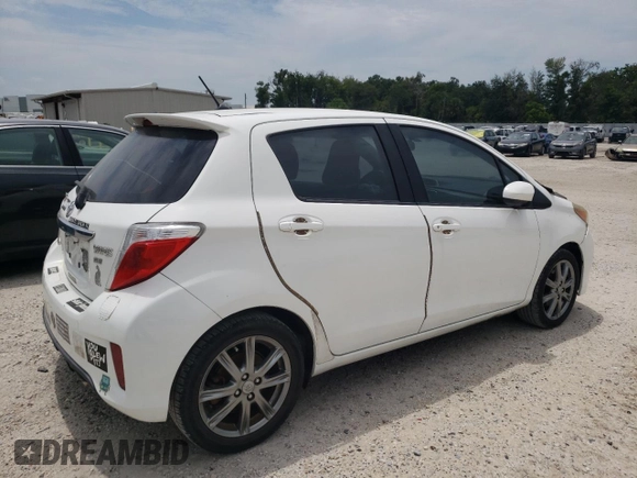 2012 Toyota Yaris L with VIN JTDKTUD36CD523080, listed as a Copart auction lot 77607654 with 134,041 mi miles and Clean Title. Bid and sale history available at carsss.com. Image 4.