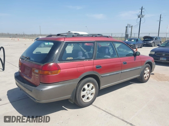 1998 Subaru Legacy Outback with VIN 4S3BG6855W7654659, listed as a IAAI auction lot 41790839 with 161,175 mi miles and . Bid and sale history available at DreamBid. Image 4.