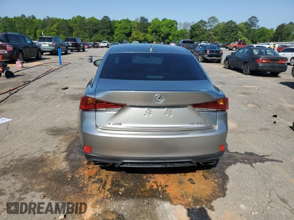 2018 Lexus IS 300 with VIN JTHBA1D2XJ5075055, listed as a Copart auction lot 52713195 with 62,597 mi miles and Salvage title. Bid and sale history available at DreamBid. Image 6.