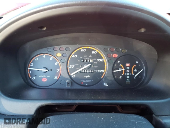 1999 Honda CR-V LX with VIN JHLRD2843XC014579, listed as a Copart auction lot 79394924 with 249,544 mi miles and Salvage Title. Bid and sale history available at carsss.com. Image 9.