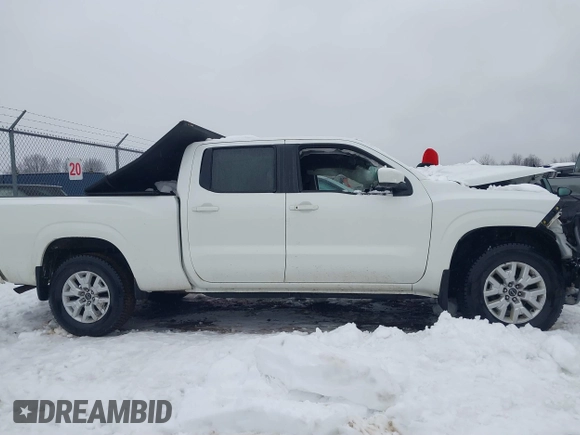 2023 Nissan Frontier SV with VIN 1N6ED1FK9PN625340, listed as a IAAI auction lot 41468074 with 30,696 mi miles. Bid and sale history available at carsss.com. Image 14.
