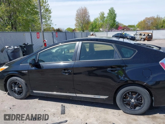 2013 Toyota Prius One with VIN JTDKN3DU9D1682269, listed as a IAAI auction lot 42100973 with 126,058 mi miles. Bid and sale history available at carsss.com. Image 14.