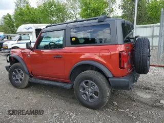 2024 Ford Bronco Big Bend z VIN 1FMDE7AH8RLB10818, wystawiony jako Copart lot #54044715 z przebiegiem 5 330 mil mil oraz Szkoda całkowita • Salvage title. Historia ofert i sprzedaży dostępna na DreamBid. Obrazek 2.