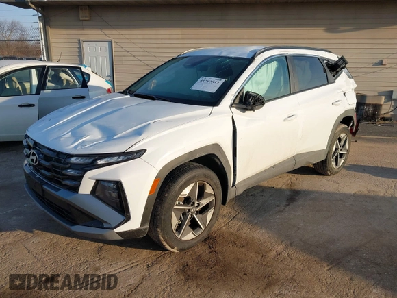 2025 Hyundai Tucson SEL with VIN 5NMJBCDE6SH510538, listed as a IAAI auction lot 41797553 with 789 mi miles. Bid and sale history available at carsss.com. Image 18.