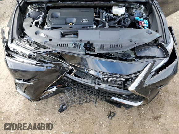 2024 Lexus ES 300h with VIN 58ABA1C15RU043954, listed as a Copart auction lot 44977915 with 9,880 mi miles and Salvage title. Bid and sale history available at DreamBid. Image 11.