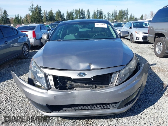 2013 Kia Optima EX with VIN 5XXGN4A75DG148233, listed as a IAAI auction lot 41878061 with 124,066 mi miles. Bid and sale history available at carsss.com. Image 12.