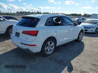 2018 Audi Q5 Premium with VIN WA1ANAFY5J2206925, listed as a IAAI auction lot 41664351 with 1 mi miles. Bid and sale history available at carsss.com. Image 4.