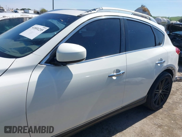 2008 Infiniti EX Journey with VIN JNKAJ09F48M356088, listed as a IAAI auction lot 41851235 with 166,677 mi miles and . Bid and sale history available at DreamBid. Image 15.